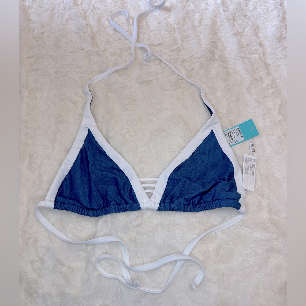 Seafolly triangle bikini top Size 10
